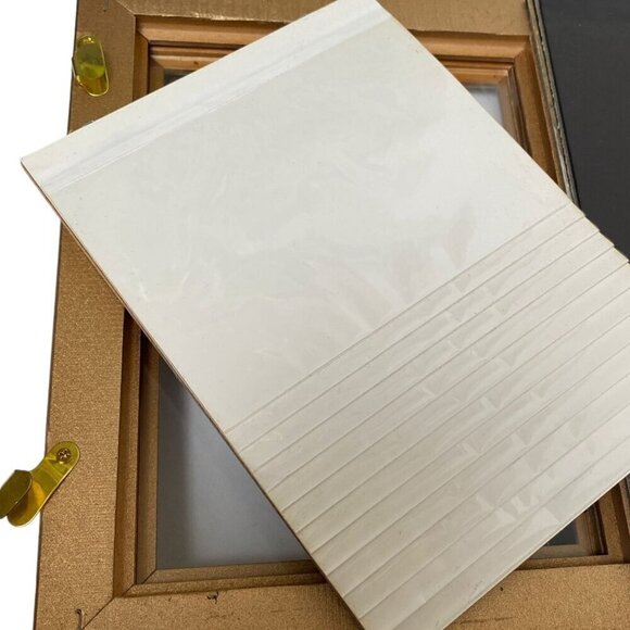 Floral Gilt Wood Photo Frame for 5x7" Photo plus Photo Sleeve Insert - Picture 11 of 13